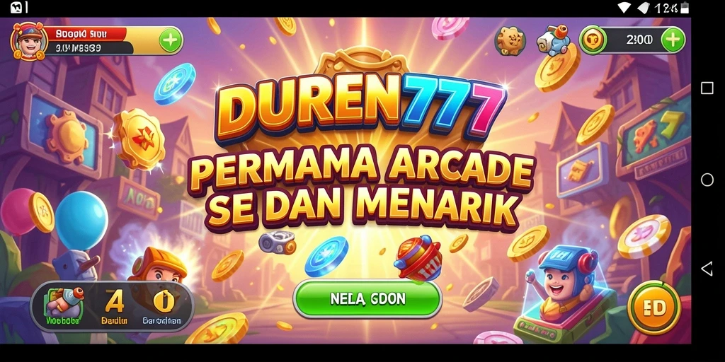 Tampilan gameplay DUREN777 yang seru dan penuh aksi.