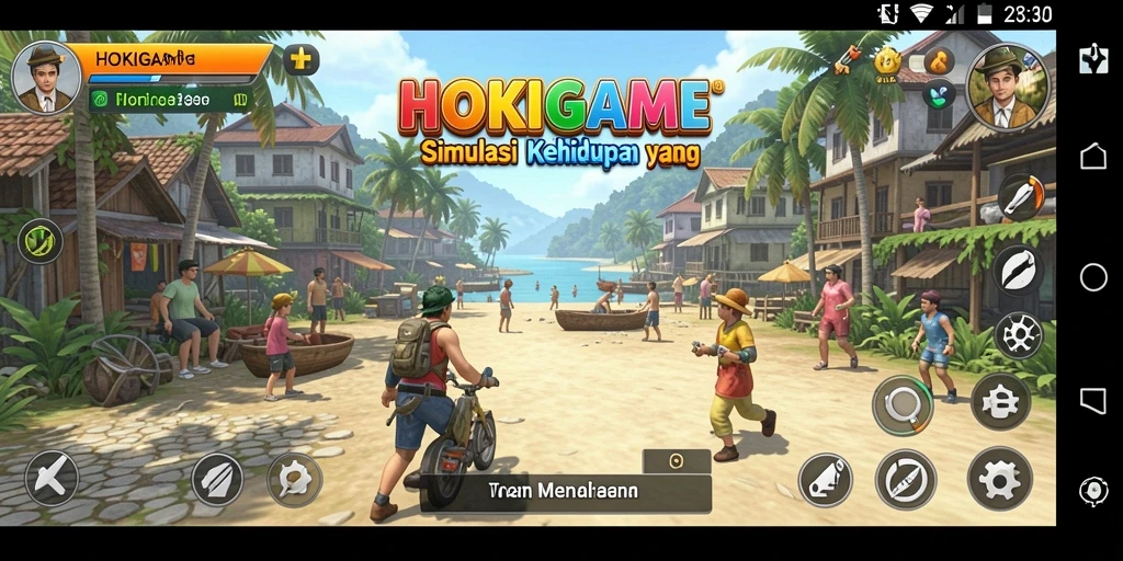 Tampilan gameplay HOKIGAME yang menarik dan interaktif.