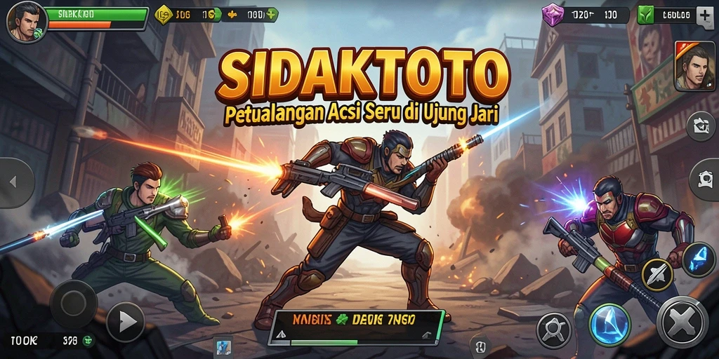 Tampilan gameplay seru dalam SIDAKTOTO dengan aksi yang mendebarkan.
