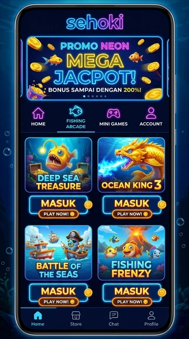 Menu kategori aplikasi sehoki yang mudah dijelajah.